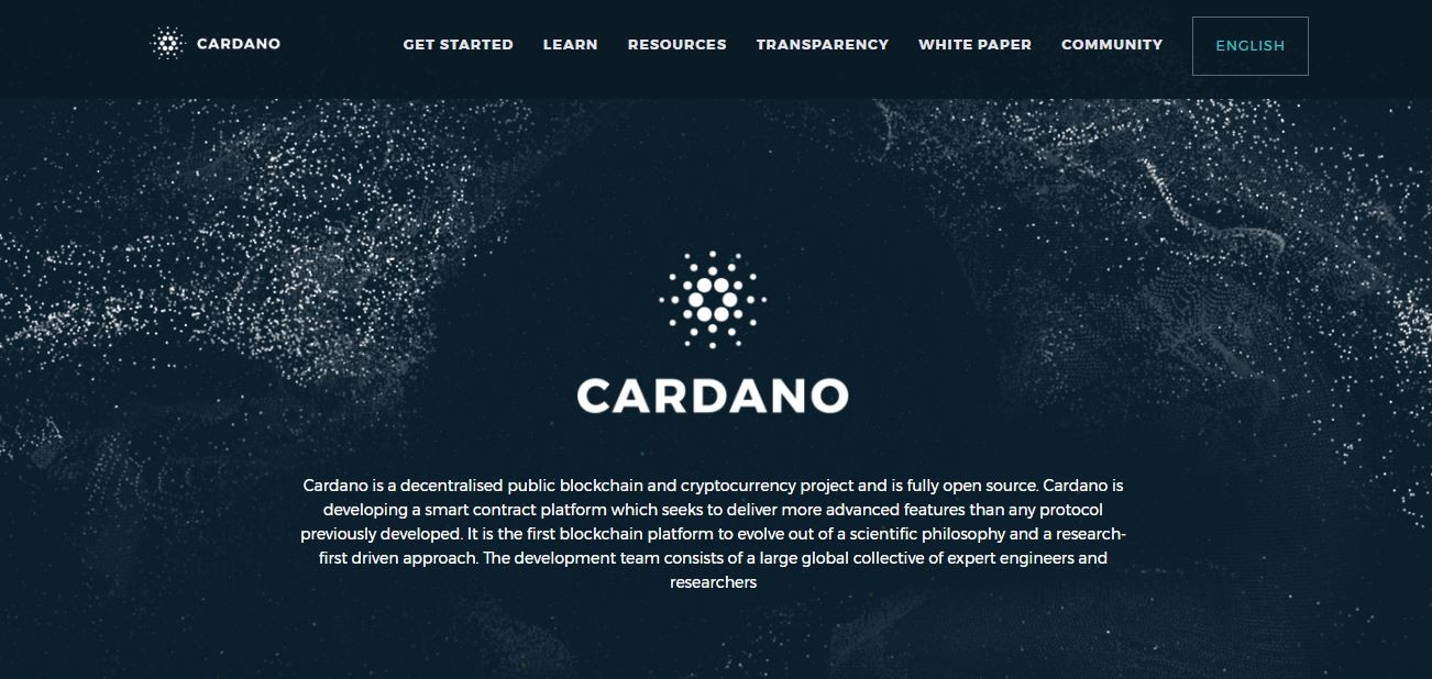 Cardano Homepage